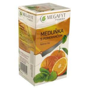 Megafyt Ovocný Meduňka s pomerančem 20x2g - II. jakost