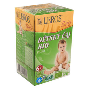 LEROS BABY BIO Dětský čaj bylinný n.s.20x2g