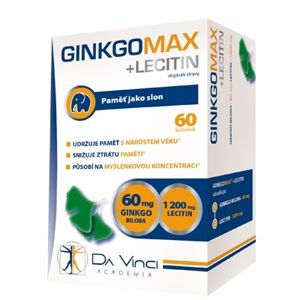 GinkgoMAX + Lecitin Da Vinci Academia tob.60 - II. jakost