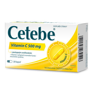 Cetebe vitamin C 500mg cps.30 - II. jakost