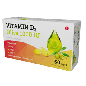 Vitamin D3 Oliva 1000 IU cps.60 - II. jakost
