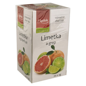 Apotheke Limetka a grep čaj 20x2g - II. jakost