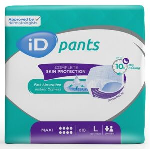 ID PANTS absorbční kalhotky large maxi boky 100-145cm, 2650ml, 10ks