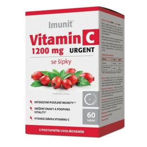 Vitamin C 1200 mg URGENT se šípky Imunit 60 tbl. - II. jakost