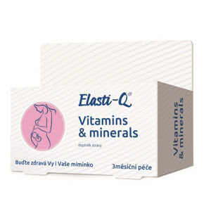 Elasti-Q Vitamins & Minerals s postupným uvolňováním 90 tablet - II. jakost