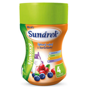 Sunar rozpustný nápoj šípkový s borůvkami 200g - II. jakost