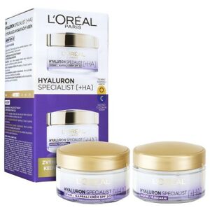 L'Oréal Paris Hyaluron Specialist Denní a noční krém 2 x 50 ml - II. jakost