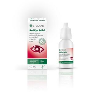 LIVSANE Oční kapky hydratační a zklidňující 10ml - II. jakost