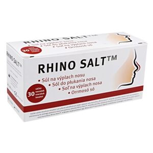 Rhino Salt sůl na výplach nosu 30 sáčků - II. jakost