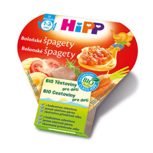 HiPP DĚT.TĚST. BIO Boloň. lasagne 250g - II. jakost