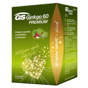 GS Ginkgo 60 Premium tbl.60+30 dárkové balení 2021