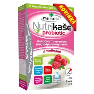 Nutrikaše probiotic s malinami 180g (3x60g)