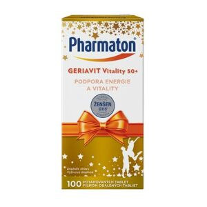 Pharmaton Geriavit Vitality 50+ tbl.100 vánoční balení - II. jakost