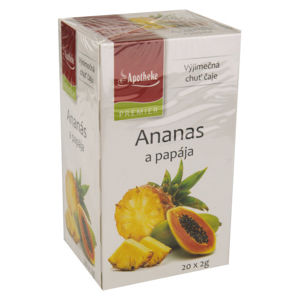Apotheke Ananas a papája 20x2g - II. jakost