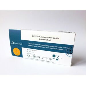 AmonMed Covid-19 antigenní test ze slin 1ks - II. jakost