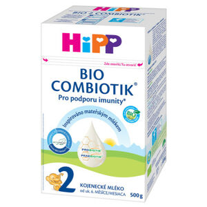 HiPP MLÉKO 2 BIO Combiotik 500g - II. jakost