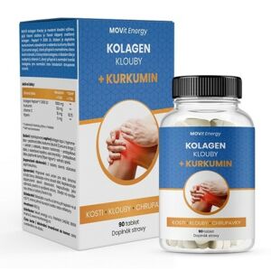 MOVit Kolagen Klouby+Kurkumin tbl.90 - II. jakost