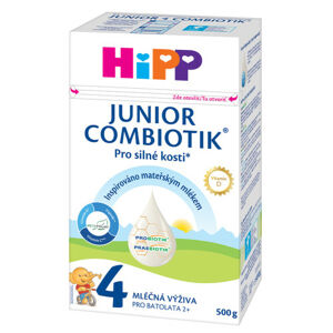 HiPP MLÉKO 4 JUNIOR Combiotik 500g - II. jakost