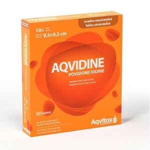 Aqvidine Povidone Iodine 9.5x9.5cm 10ks - II. jakost