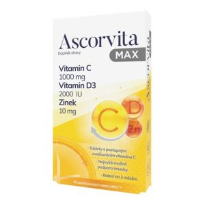 Ascorvita Max 30 tablet - II. jakost