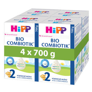 HiPP MLÉKO 2 BIO Combiotik 4x700g