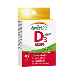 JAMIESON Vitamin D3 1000 IU 11,4 ml