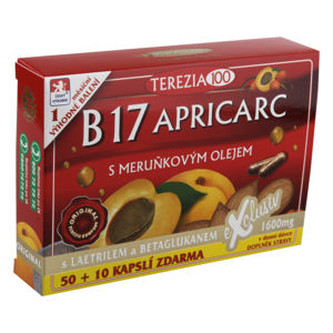 TEREZIA B17 APRICARC s meruňkovým olejem 60 kapslí - II. jakost