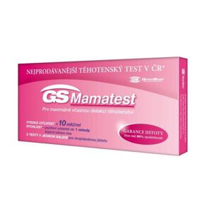 GS Mamatest Těhotenský test 2 ks ČR/SK - II. jakost