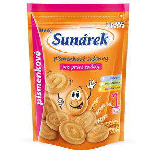 Sunar dětské sušenky písmenkové 150 g
