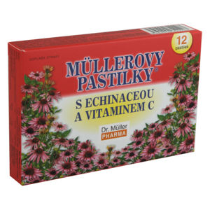Müllerovy pastilky s echinaceou 12ks - II. jakost