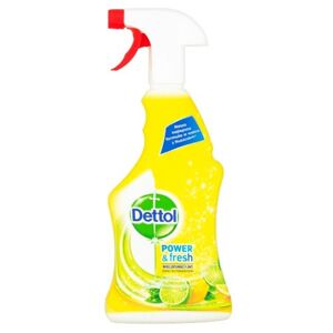 Dettol Power & Fresh antibakteriální sprej na povrchy Citron & limeta 500 ml