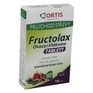 Fructolax Ovoce&Vláknina TABLETY tbl.15 - II. jakost
