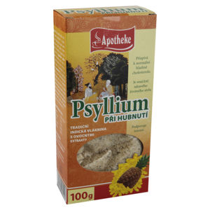Apotheke Psyllium při hubnutí s ananasem 100g - II. jakost