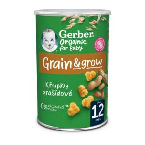 Gerber Křupky arašídové BIO 35g 12M+