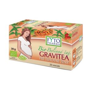 Fytopharma GRAVITEA BIO Bylinný čaj pro těhotné 20x1.5g - II. jakost