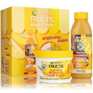 GARNIER Fructis Hair Food Banana pro suché vlasy dárkové balení - II. jakost