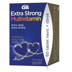 GS Extra Strong Multivitamin 60+60 tablet dárek 2022 - balení 3 ks