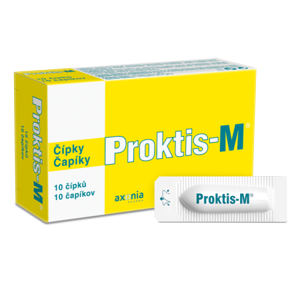 PROKTIS-M rektální čípky 10x2g - II. jakost
