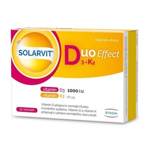SOLARVIT Duo Effect D3+K2 tob.30 - II. jakost