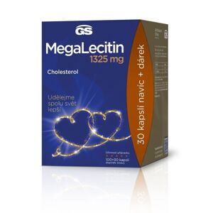 GS Megalecitin 1325 100+30 kapslí + dárek - balení 2 ks