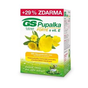 GS Pupalka Forte s vitaminem E cps.70+20 - balení 3 ks