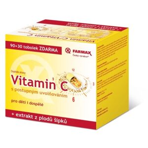 Farmax Vitamin C postupným uvolňováním 90+30 tobolek - II. jakost