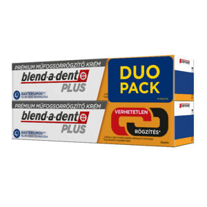 Blend-a-Dent Plus upevňující krém duo pack 2x40g - II. jakost