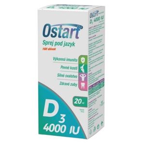Vitamín D3 4000 IU Ostart sprej 20ml