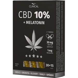 Clinical CBD 10% + Melatonin tob.30+15