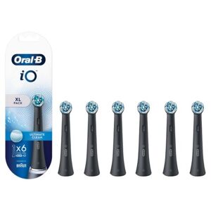 Oral-B iO Ultimate Clean náhradní hlavice (Black) 6 ks