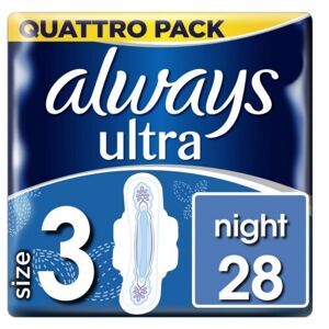 Always vložky Ultra Night 28ks