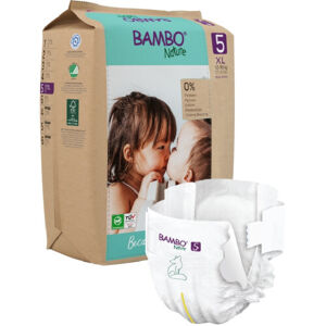 Bambo Nature 5 dětské plenkové kalhotky paper bag 12-18kg 22ks