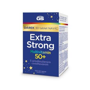 GS Extra Strong Multivitamin 50+ tbl.100+30 dárek - II. jakost