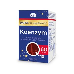 GS Koenzym Q10 60 mg cps.60+10 dárek